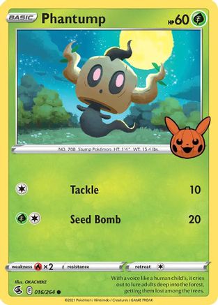 Phantump 016/264 - Trick or Trade BOOster Bundle