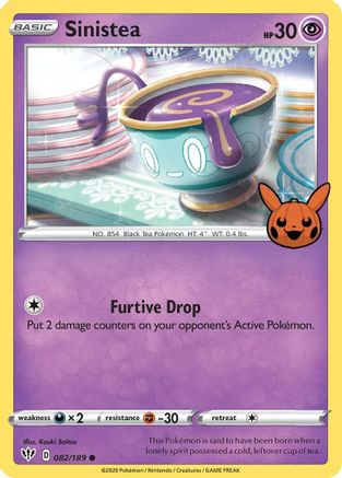 Sinistea 082/189 - Trick or Trade BOOster Bundle
