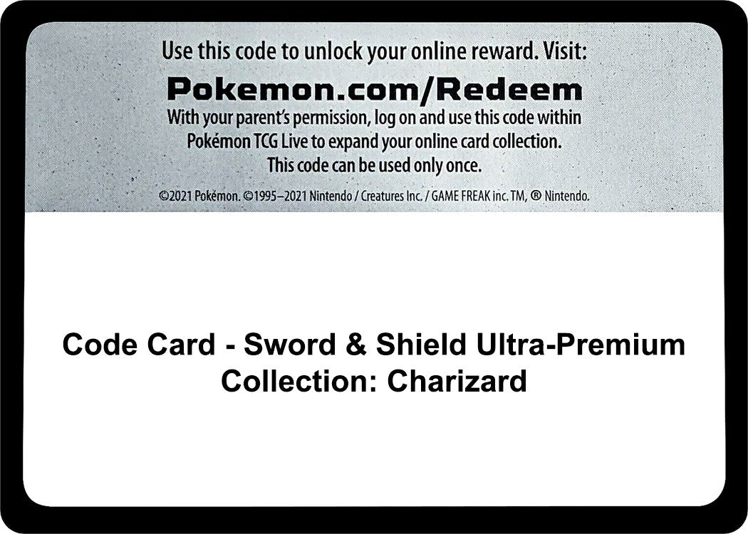 Code Card - Sword & Shield Ultra-Premium Collection: Charizard (Miscellaneous Cards & Products) (MCAP)