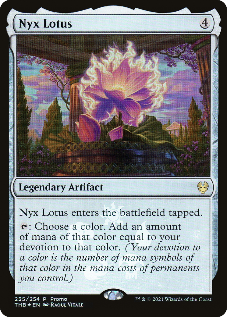 Nyx Lotus (MEDIA-235★) - Theros Beyond Death Promos Foil