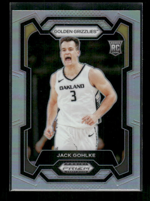 Jack Gohlke - 2024 Panini Prizm Draft Picks - Silver - Rookie