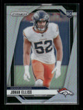 Jonah Elliss - 2024 Panini Prizm - Silver - Rookie