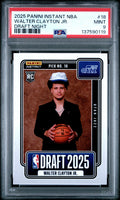 Graded 2025 Panini Instant Walter Clayton Jr. #18 Draft Night Rookie RC Basketball Card PSA 9 Mint