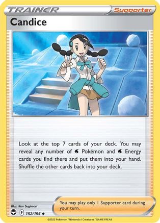 Candice 152/195 - SWSH12 Silver Tempest Reverse Holofoil