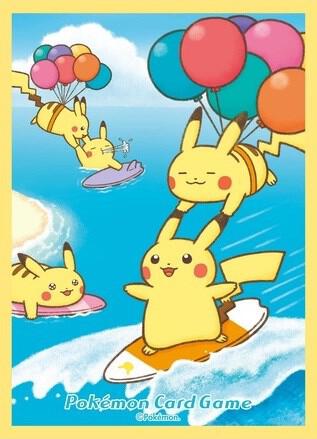 Pokémon Card Sleeve - Surfing Pikachu (Single Sleeve)
