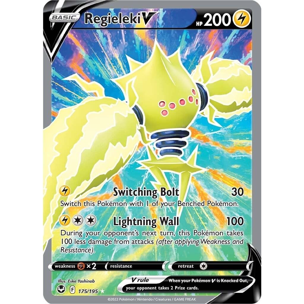 Regieleki V (Full Art) (175/195) (SWSH12: Silver Tempest)