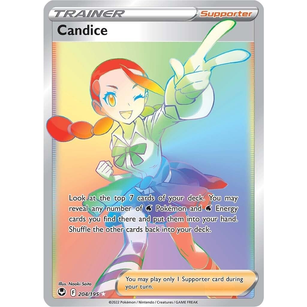 Candice (Secret) (204/195) (SWSH12: Silver Tempest)