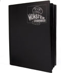 Binder - 9-Pocket Side-Loading Mega Monster - Black (Hard Cover)