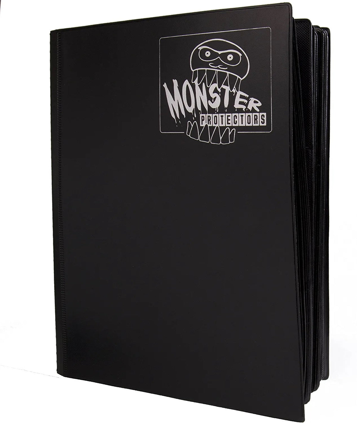 Binder - 9-Pocket Side-Loading Mega Monster - Black (Hard Cover)