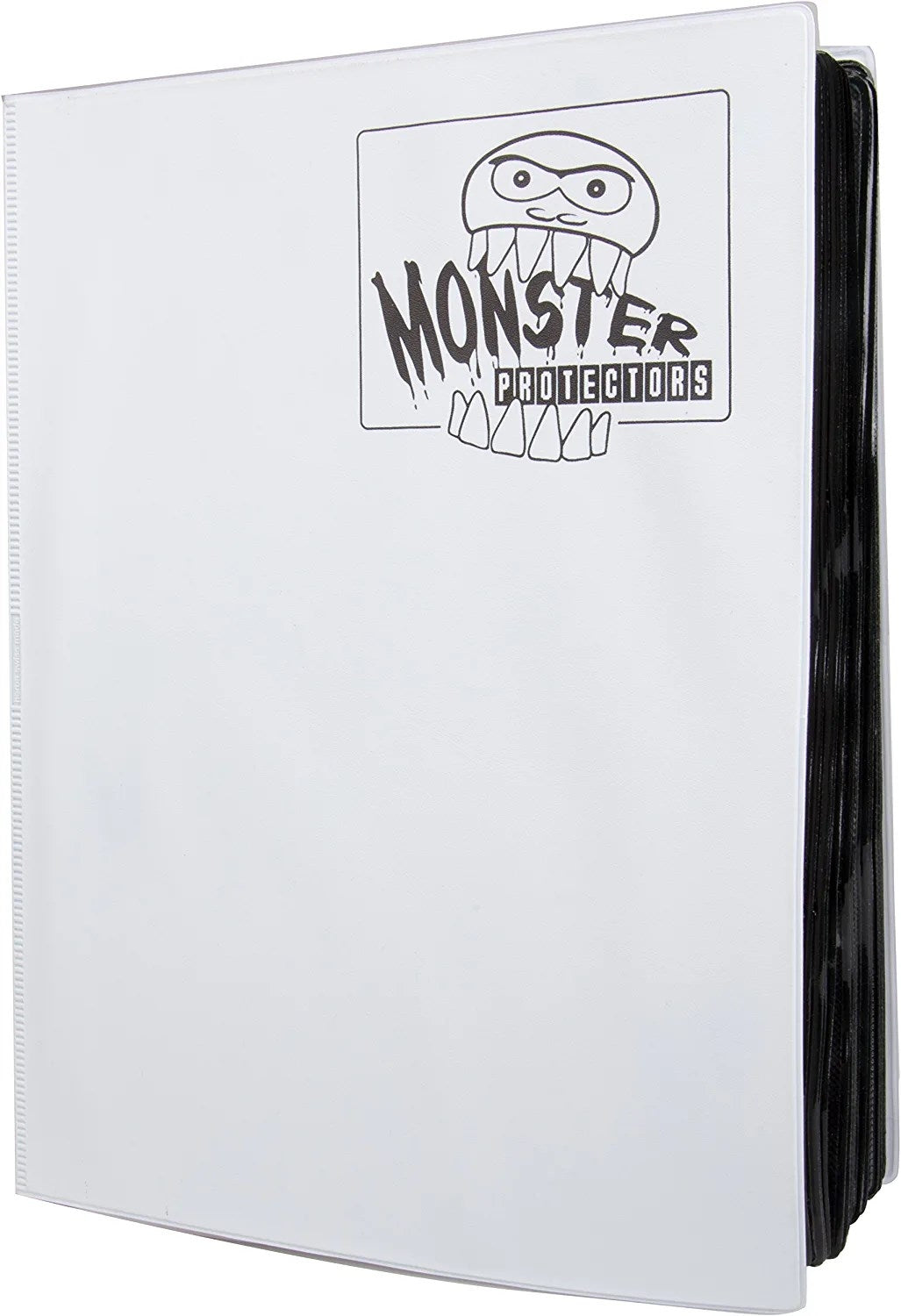 Binder - 9-Pocket Side-Loading Mega Monster - White (Hard Cover)