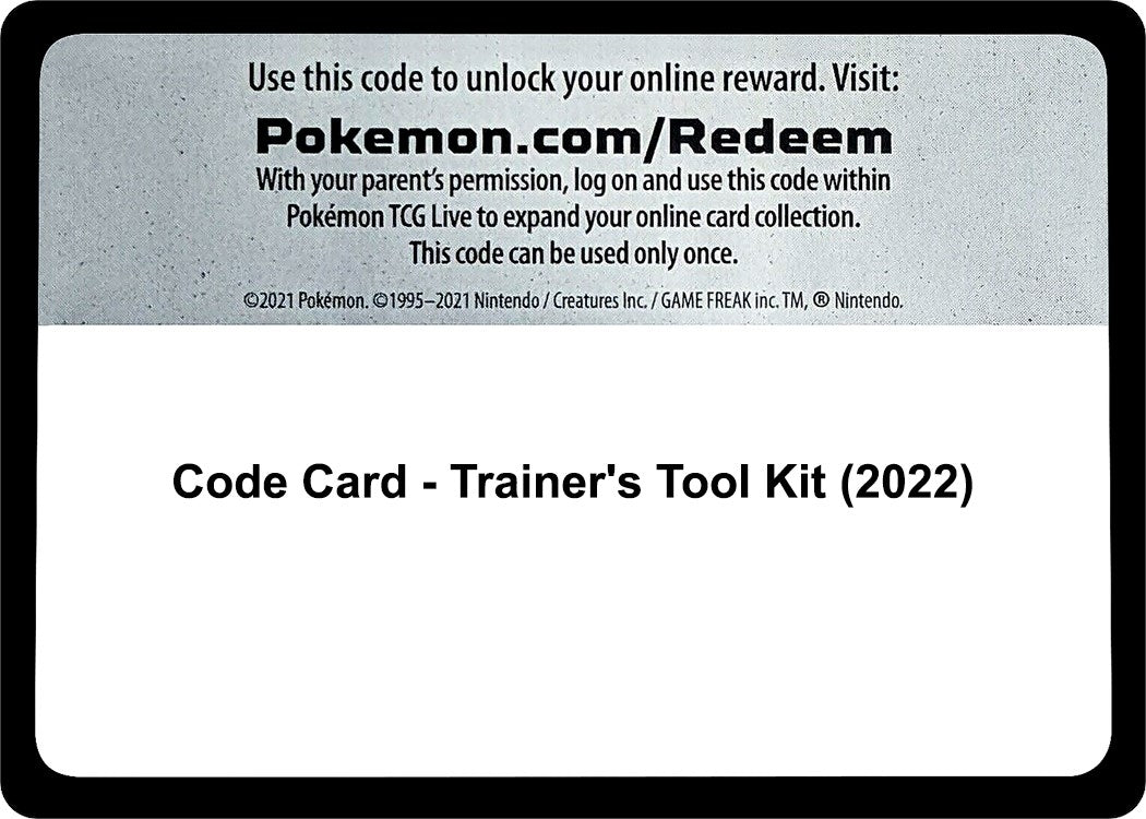Code Card - Trainer's Tool Kit (2022) (Miscellaneous Cards & Products) (MCAP)