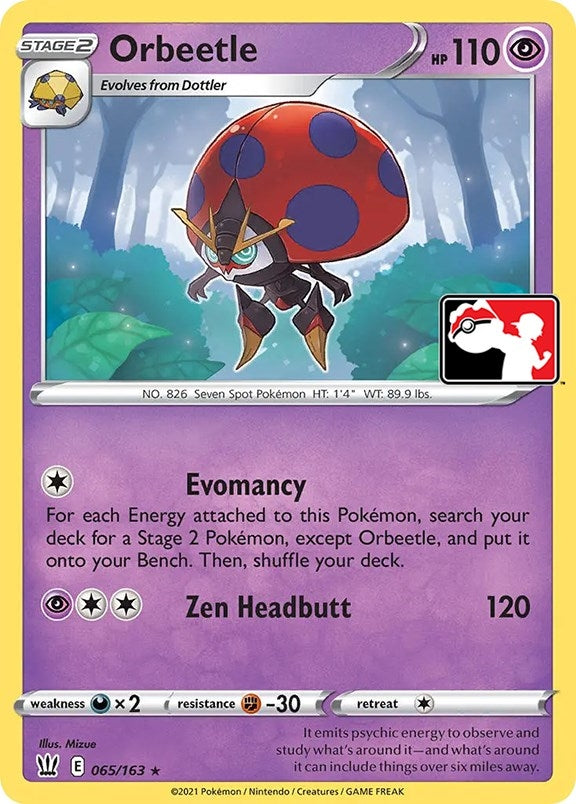 Orbeetle (065/163) (Prize Pack Series Cards)