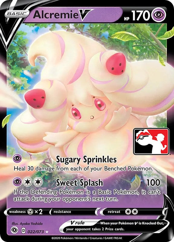 Alcremie V (022/073) (Prize Pack Series Cards)