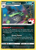 Galarian Weezing (113/192) (Prize Pack Series Cards)