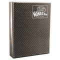 Binder - 9-Pocket Side-Loading Mega Monster - Holofoil Black (Hard Cover)