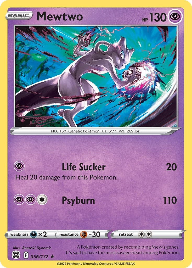 Mewtwo - 056/172 (Cosmos Holo) (056/172) (Miscellaneous Cards & Products) (MCAP)