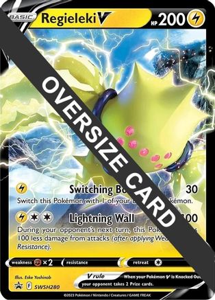 Regieleki V SWSH280 - Jumbo Cards Holofoil