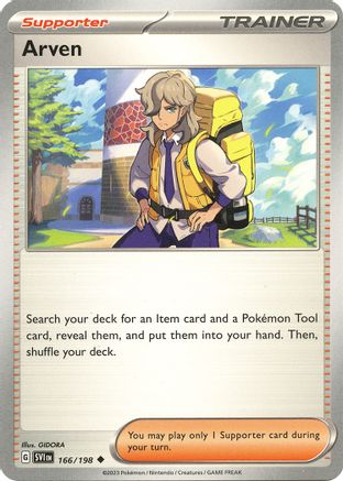 Arven 166/198 - SV01 Scarlet & Violet Base Set