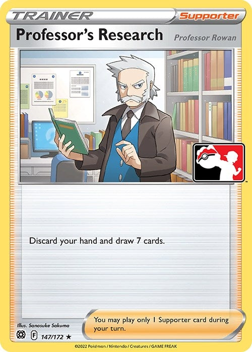 Professor's Research [Professor Rowan] (147/172) (Prize Pack Series Cards)