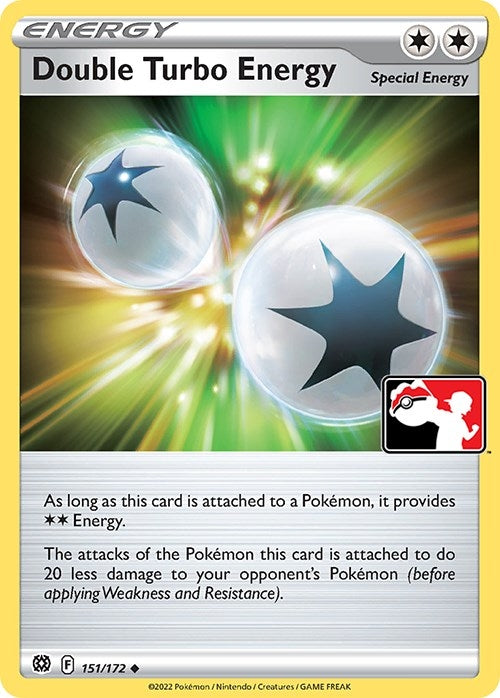 Double Turbo Energy (151/172) (Prize Pack Series Cards)