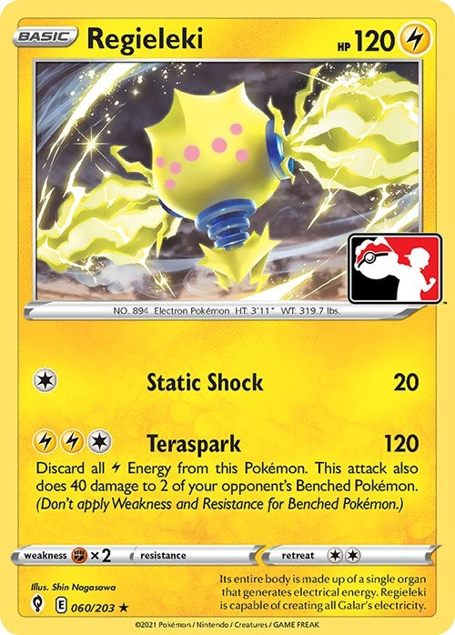 Regieleki (060/203) (Prize Pack Series Cards)