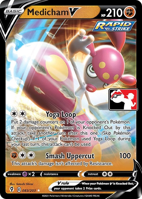 Medicham V (083/203) (Prize Pack Series Cards)