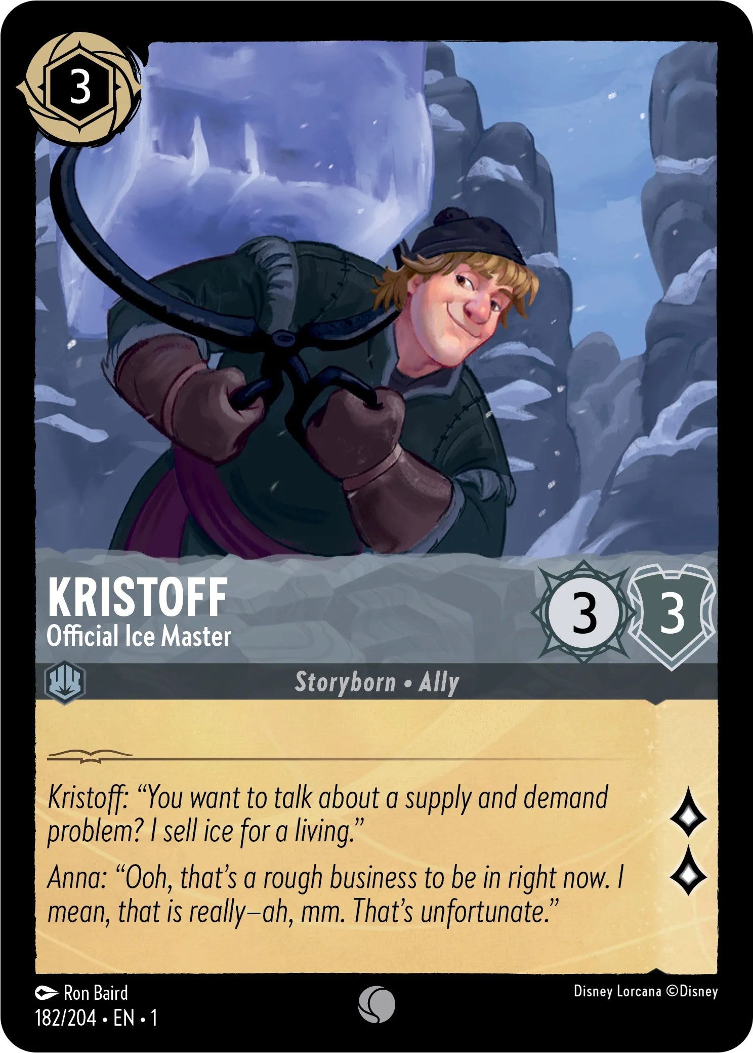 Kristoff - Official Ice Master (182/204) - The First Chapter