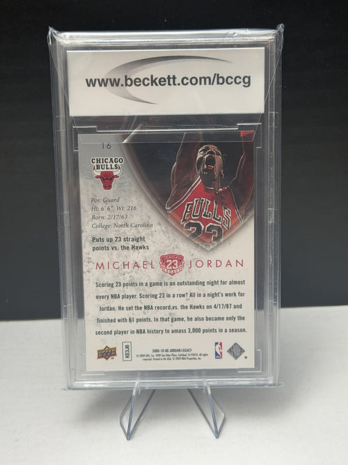 2009-10 Upper Deck Michael Jordan Legacy Collection Gold #16 BCCG 10