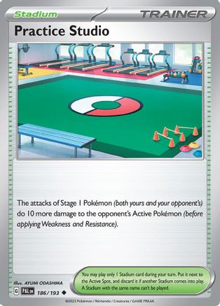 Practice Studio 186/193 - SV02 Paldea Evolved Reverse Holofoil