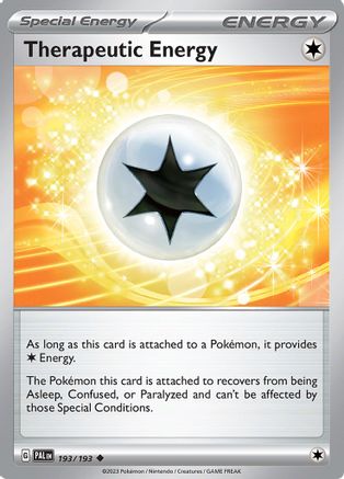 Therapeutic Energy 193/193 - SV02 Paldea Evolved Reverse Holofoil