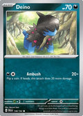 Deino 138/193 - SV02 Paldea Evolved Reverse Holofoil