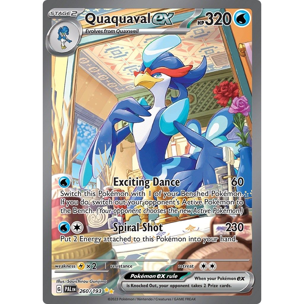 Quaquaval ex (260/193) (SV02: Paldea Evolved)