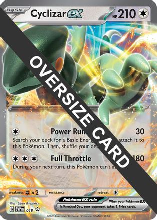 Cyclizar ex 018 - Jumbo Cards Holofoil