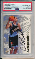 Chris Mills Cavaliers Signed/Autographed 1997 Skybox Card PSA/DNA 163606