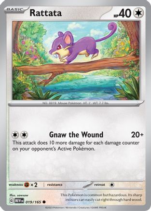Rattata 019/165 - SV Scarlet & Violet 151