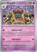 Claydol 095/197 - SV03 Obsidian Flames Reverse Holofoil