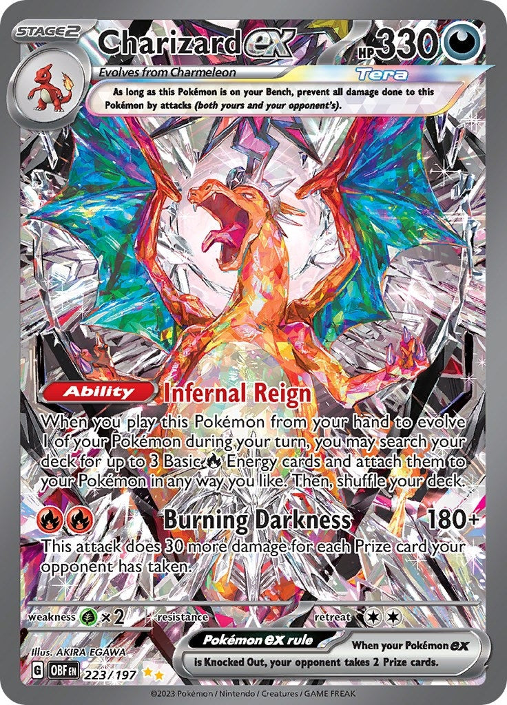 Charizard ex (223/197) (SV03: Obsidian Flames)
