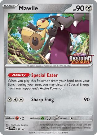 Mawile 039 - SV Scarlet & Violet Promo Cards - Holofoil