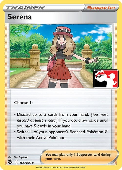 Serena (164/195) (Prize Pack Series Cards)