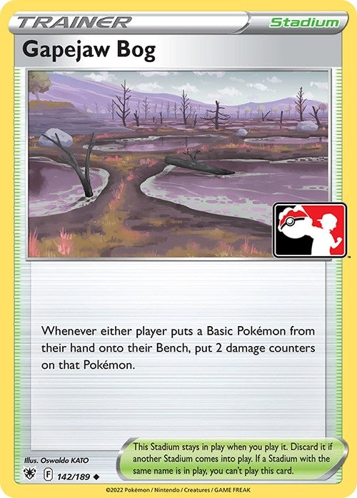 Gapejaw Bog (142/189) (Prize Pack Series Cards)