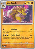 Sandslash 028/165 - SV Scarlet & Violet 151 Reverse Holofoil