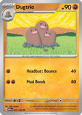 Dugtrio 051/165 - SV Scarlet & Violet 151 Reverse Holofoil
