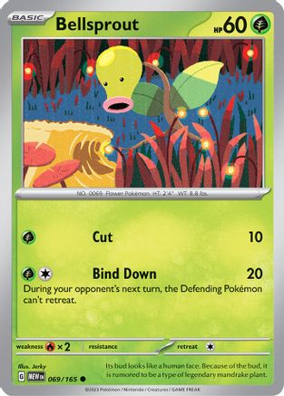 Bellsprout 069/165 - SV Scarlet & Violet 151 Reverse Holofoil