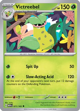 Victreebel 071/165 - SV Scarlet & Violet 151 Reverse Holofoil