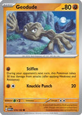 Geodude 074/165 - SV Scarlet & Violet 151