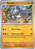 Rhydon 112/165 - SV Scarlet & Violet 151 Reverse Holofoil