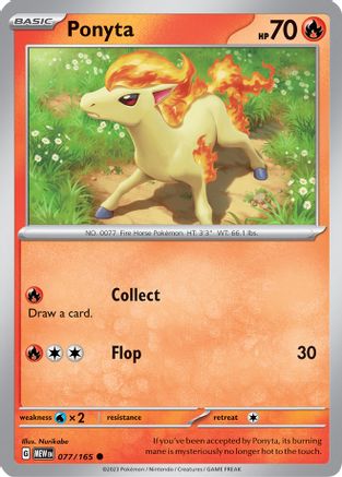 Ponyta 077/165 - SV Scarlet & Violet 151