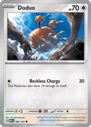 Doduo 084/165 - SV Scarlet & Violet 151