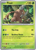Pinsir 127/165 - SV Scarlet & Violet 151 Reverse Holofoil