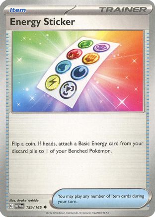 Energy Sticker 159/165 - SV Scarlet & Violet 151